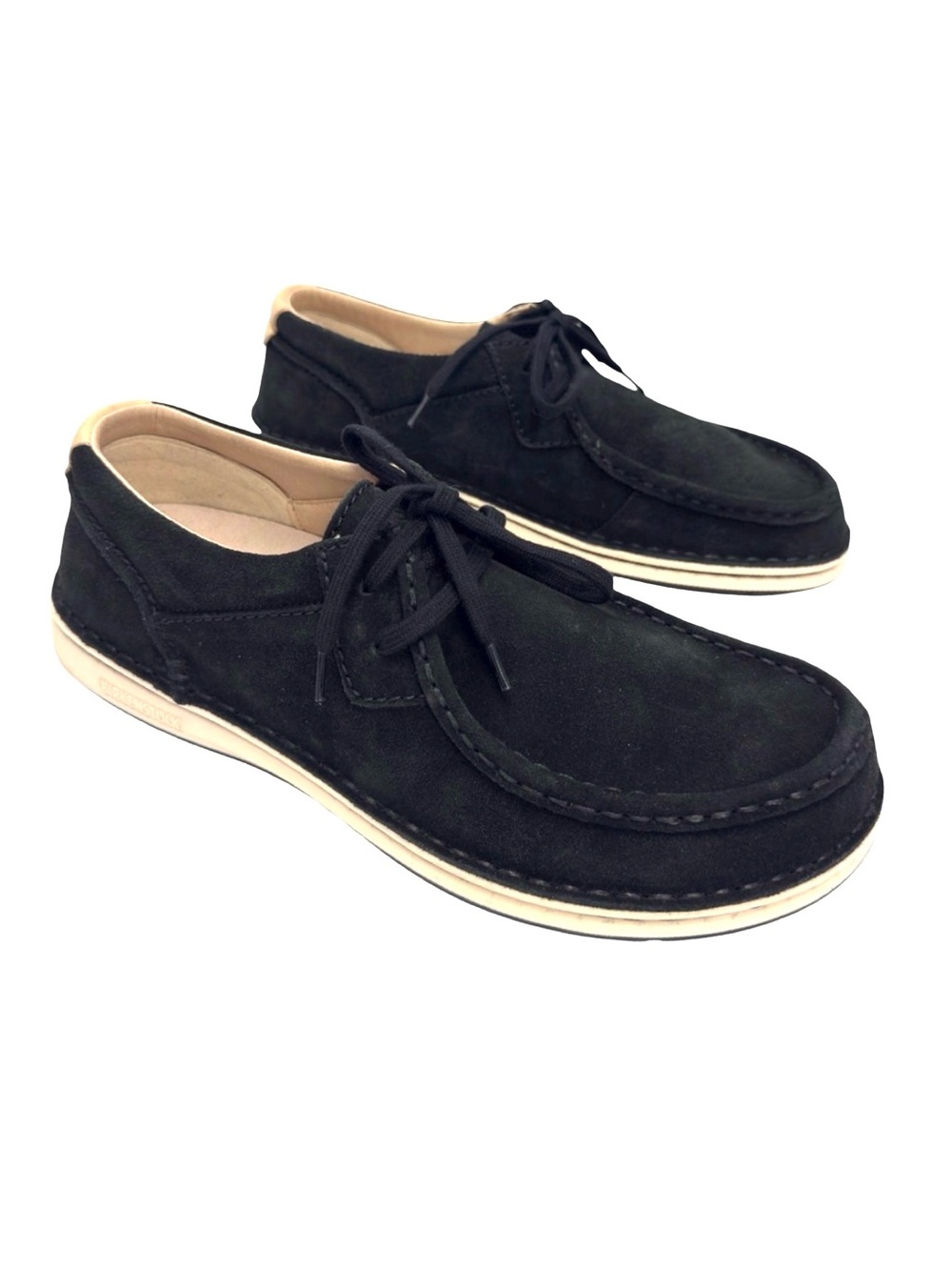 NEW Birkenstock Pasadena Suede Moccasin Oxfords Black - EU 44 US 11 - Picture 9 of 13